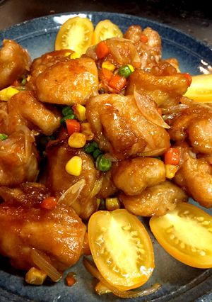 鳥モモの簡単中華炒め（オイスターケチャ）-レシピのメイン写真