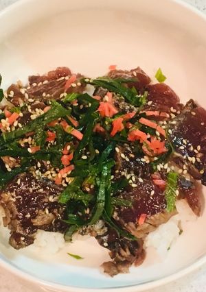 手こね寿司-レシピのメイン写真