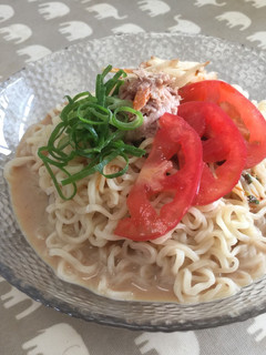 冷やしラーメンみそラーメン-レシピのメイン写真