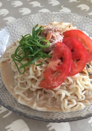 冷やしラーメンみそラーメン-レシピのメイン写真