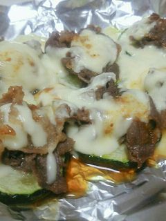 ズッキーニと牛肉のチーズ焼き-レシピのメイン写真