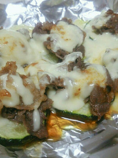 ズッキーニと牛肉のチーズ焼き-レシピのメイン写真