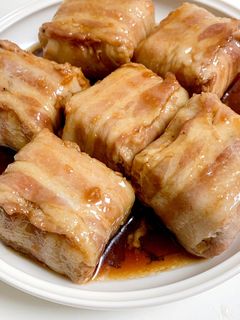 肉巻き厚揚げ-レシピのメイン写真