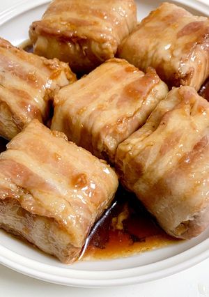 肉巻き厚揚げ-レシピのメイン写真