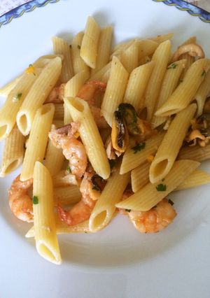 イタリアンマンマ直伝シーフードパスタ-レシピのメイン写真