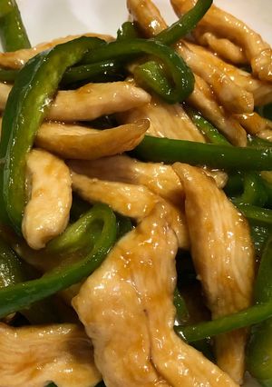 超簡単 鶏胸肉で青椒肉絲-レシピのメイン写真