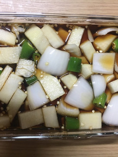 韓国風! 大根と玉ねぎの漬物-レシピのメイン写真