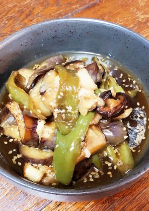簡単･油で揚げたナスの煮物-レシピのメイン写真