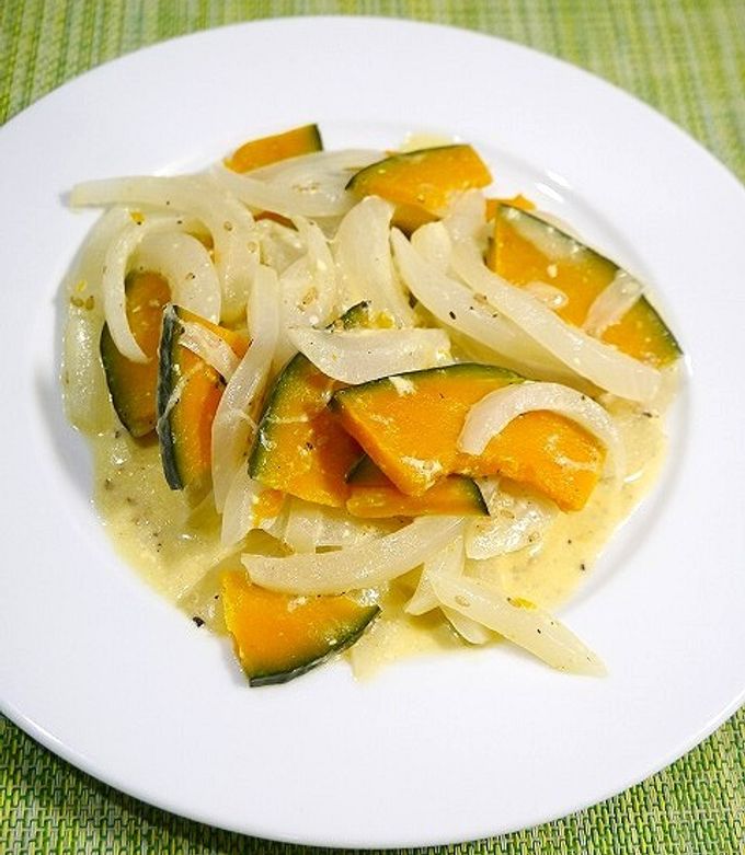 簡単！ほったらかし☆かぼちゃ玉葱 by だんどり亭 【クックパッド