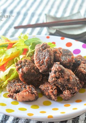 まぐろの血合いの竜田揚げ・トムヤムクン味-レシピのメイン写真