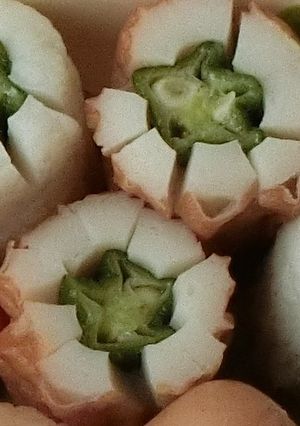 材料2つ★ちくわのオクラ詰め-レシピのメイン写真