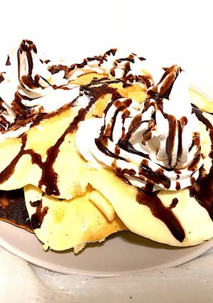 超簡単ふわとろパンケーキ!!-レシピのメイン写真