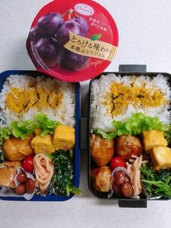 ☆高校生娘と私のお弁当☆69-レシピのメイン写真