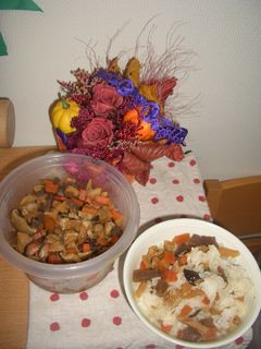 簡単☆五目混ぜご飯♪-レシピのメイン写真