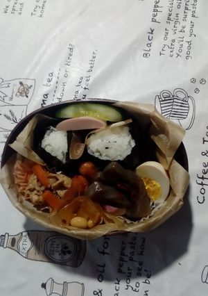 旦那ちゃんお弁当7月2日曲げわっぱ弁当。-レシピのメイン写真
