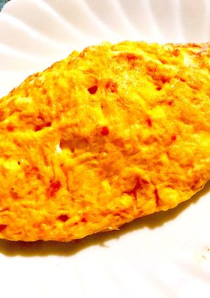 生ウニと出汁風味のオムレツ-レシピのメイン写真