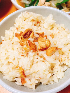 トマトガーリック炊き込みご飯-レシピのメイン写真