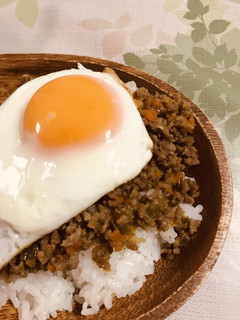 みんな大好き!甘辛ひき肉のまぜ丼☆-レシピのメイン写真