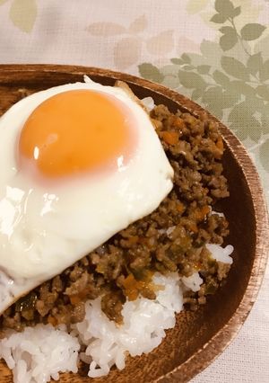 みんな大好き！甘辛ひき肉のまぜ丼☆-レシピのメイン写真