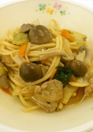 和風スパゲティ-レシピのメイン写真