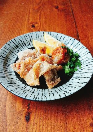 お酒がススム♥️鶏皮のパリパリ揚げ-レシピのメイン写真