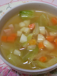 ヘルシー野菜スープ-レシピのメイン写真