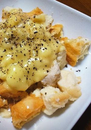厚揚げと白だしの凄く簡単おつまみ☆-レシピのメイン写真