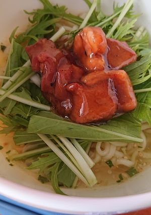 サッポロ一番で冷やしゆず胡椒ラーメン-レシピのメイン写真