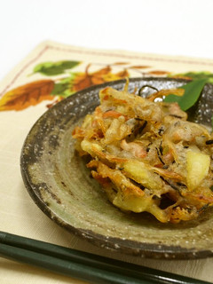 米粉のかき揚げ@高梁川流域学校給食-レシピのメイン写真