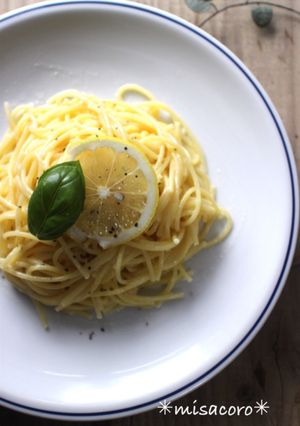 mレモンクリームパスタ-レシピのメイン写真