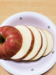 ☆栄養逃さないりんごのスターカット☆-レシピのメイン写真