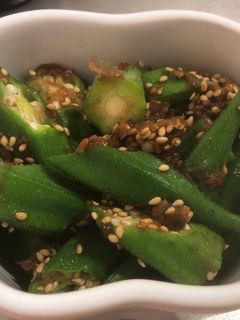オクラのおかか和え-レシピのメイン写真