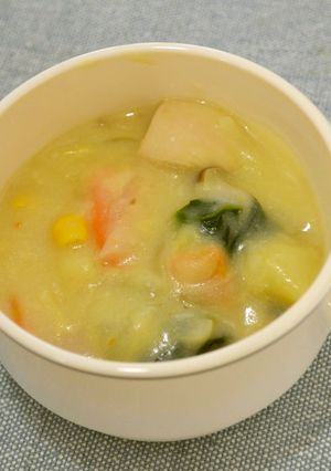 クリームシチュー@高梁川流域学校給食-レシピのメイン写真