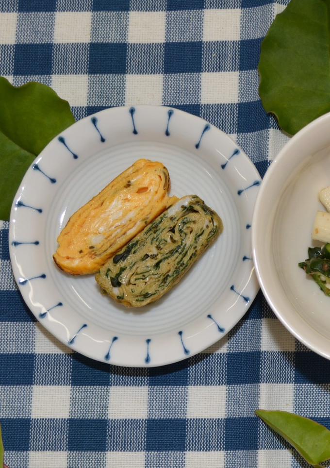 オカワカメのだし巻き卵-レシピのメイン写真