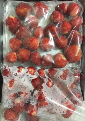 いちご冷凍保存-レシピのメイン写真