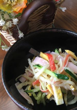 切り干し大根の中華サラダ-レシピのメイン写真