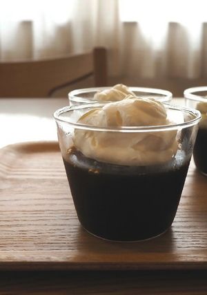 簡単！カフェ風なめらかコーヒーゼリー-レシピのメイン写真