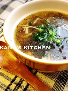 もずく☆豆腐☆えのきの中華スープ♪♪-レシピのメイン写真