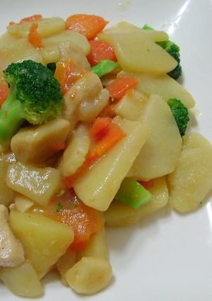 まるごとﾆﾝﾆｸとたっぷり野菜の中華炒め-レシピのメイン写真