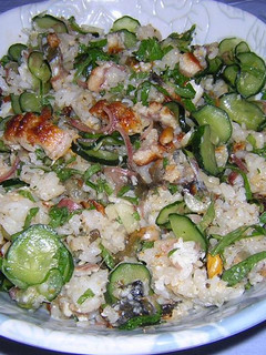 鰻と香味野菜の混ぜ御飯-レシピのメイン写真