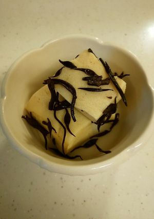 高野豆腐の含め煮-レシピのメイン写真