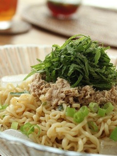 和風ツナあえ麺。-レシピのメイン写真