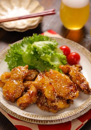 やわらか鶏もも肉の甘辛スティックから揚げ-レシピのメイン写真
