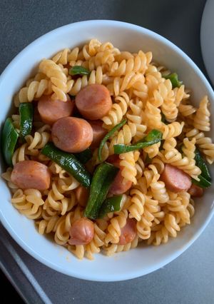 ナポリタン風マカロニ-レシピのメイン写真