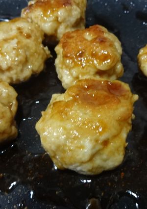 はんぺんと鶏肉の焼鳥団子-レシピのメイン写真
