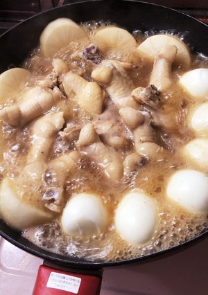 手羽元と大根と卵煮-レシピのメイン写真