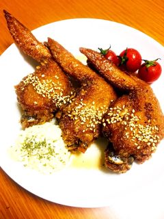 手羽先の甘辛唐揚げ-レシピのメイン写真