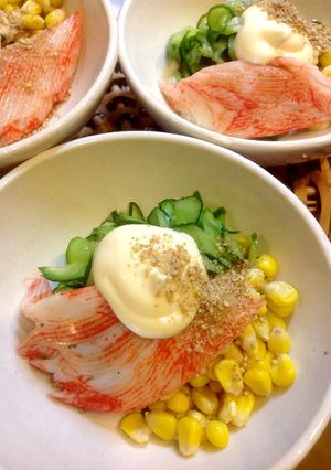 無限きゅうり〜カニかま-レシピのメイン写真