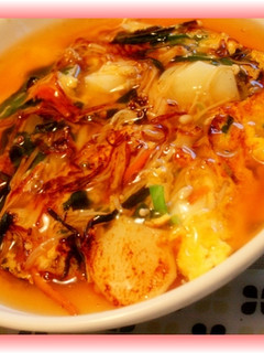 中華風♪残り野菜で卵とじ-レシピのメイン写真