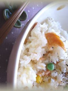 鮭とチーズの混ぜごはん-レシピのメイン写真